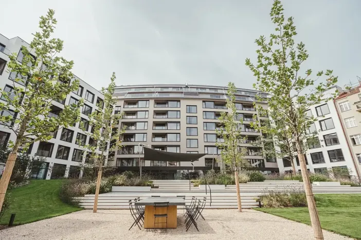 Pronájem bytu 1+kk, Praha - Bubeneč, Vítězné náměstí, 35 m2