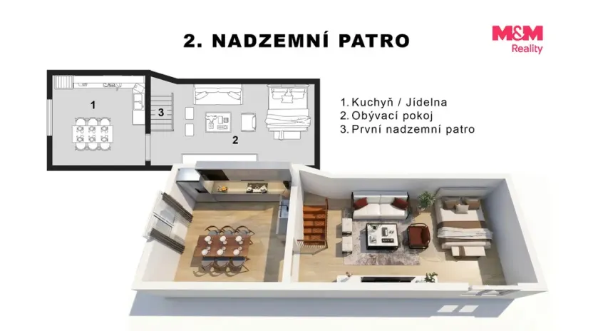 Prodej rodinného domu, Hoštka, Litoměřická, 162 m2