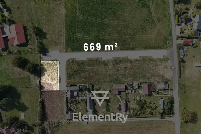Prodej pozemku pro bydlení, Mokrovousy, 669 m2