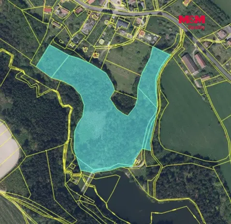 Prodej lesa, Ohnišov - Zákraví, 32996 m2