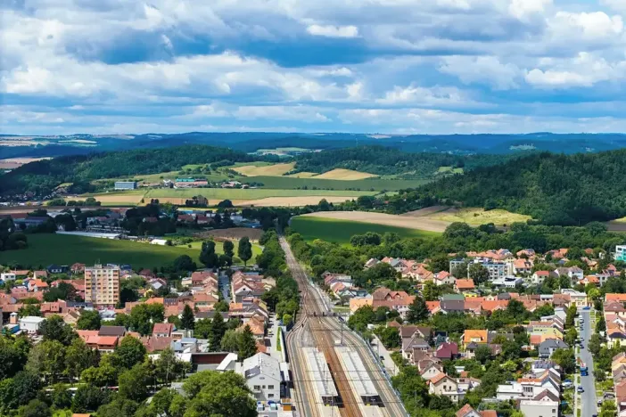 Prodej pozemku pro bydlení, Kuřim, Vrchlického, 1276 m2