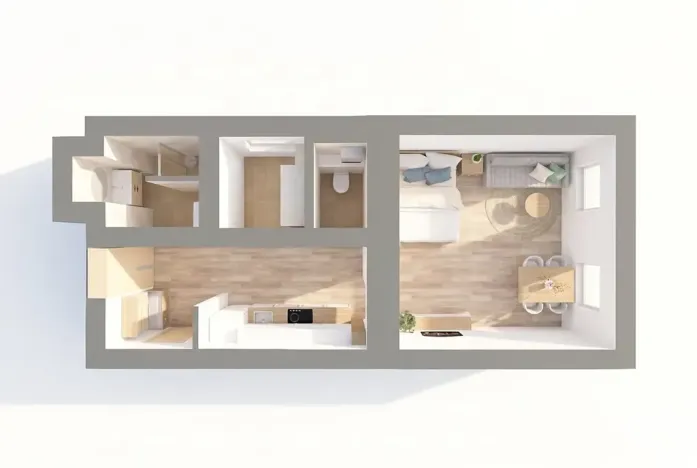 Prodej bytu 1+kk, Brno, Kotlářská, 41 m2