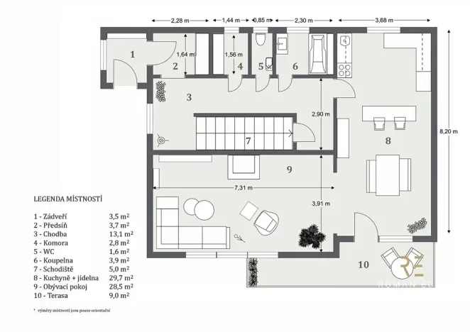 Prodej vícegeneračního domu, Praha - Záběhlice, Střemchová, 348 m2