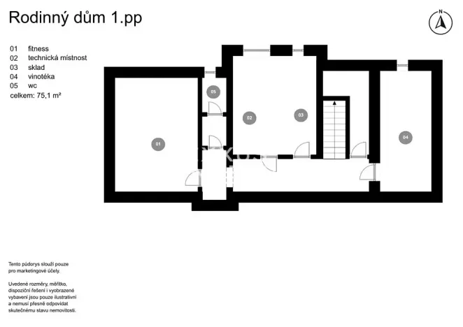 Prodej rodinného domu, Hřebeč, Jižní, 256 m2