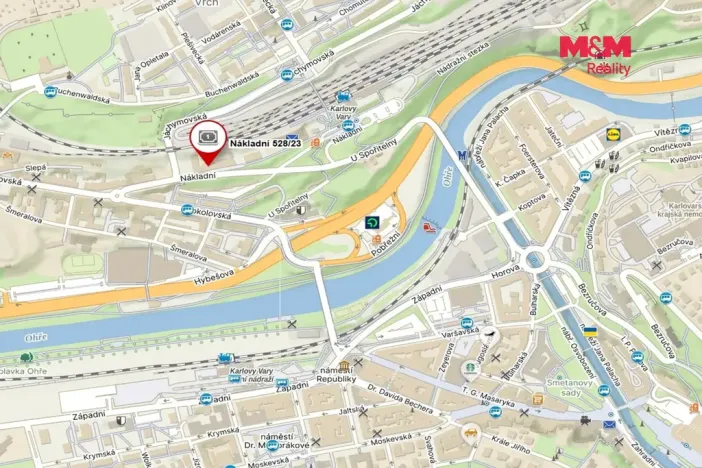 Pronájem bytu 3+kk, Karlovy Vary - Rybáře, Nákladní, 86 m2