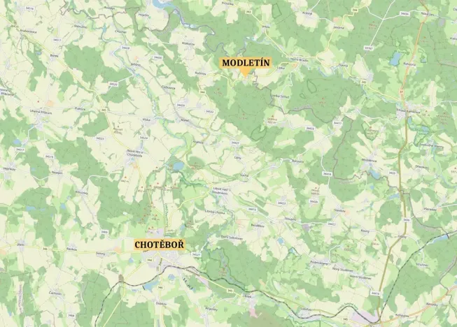 Prodej pozemku pro bydlení, Rušinov, 3343 m2