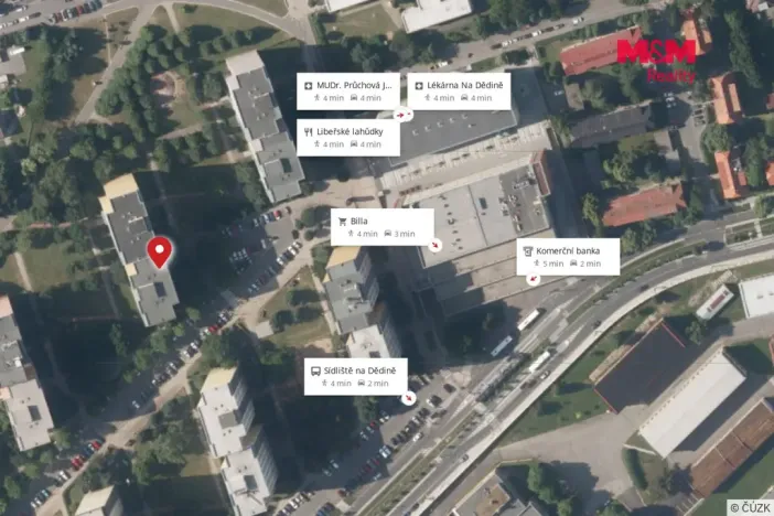 Prodej bytu 2+kk, Praha - Ruzyně, Ciolkovského, 41 m2