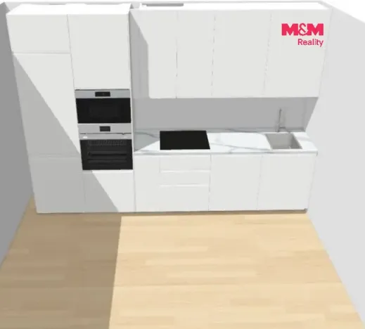 Pronájem bytu 2+kk, Kladno, U Engerthu, 54 m2