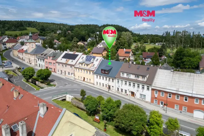 Prodej rodinného domu, Krásno, Náměstí, 348 m2