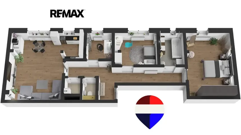 Pronájem bytu 4+kk, Česká Lípa, Jiráskova, 85 m2
