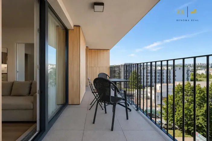 Pronájem bytu 2+kk, Brno, U Červeného mlýna, 62 m2