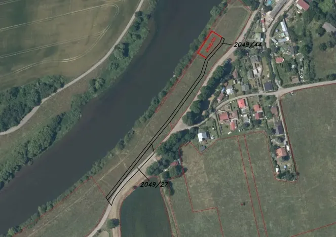Prodej pozemku, Všenory, 601 m2