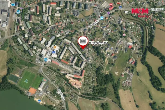Pronájem bytu 1+1, Nová Role, U Plynárny, 38 m2