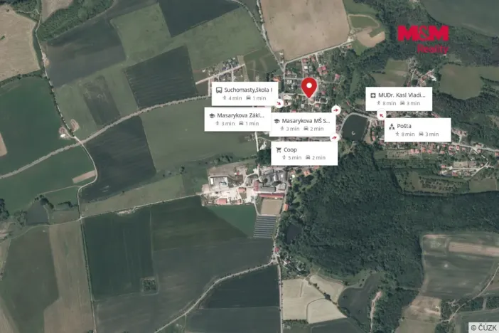 Prodej bytu 3+1, Suchomasty, 74 m2