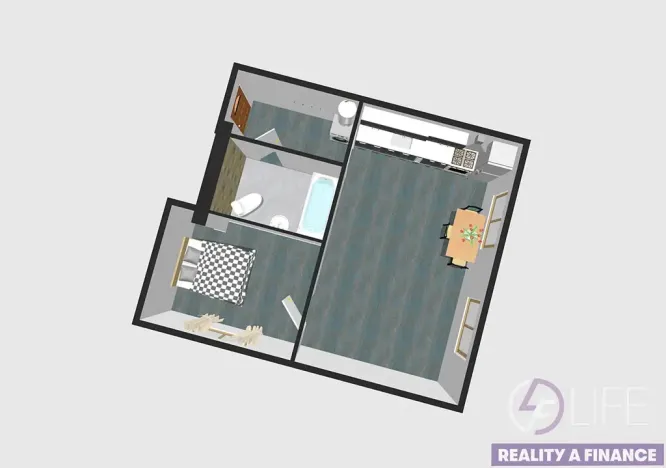 Prodej bytu 2+kk, Hostinné, Nádražní, 52 m2