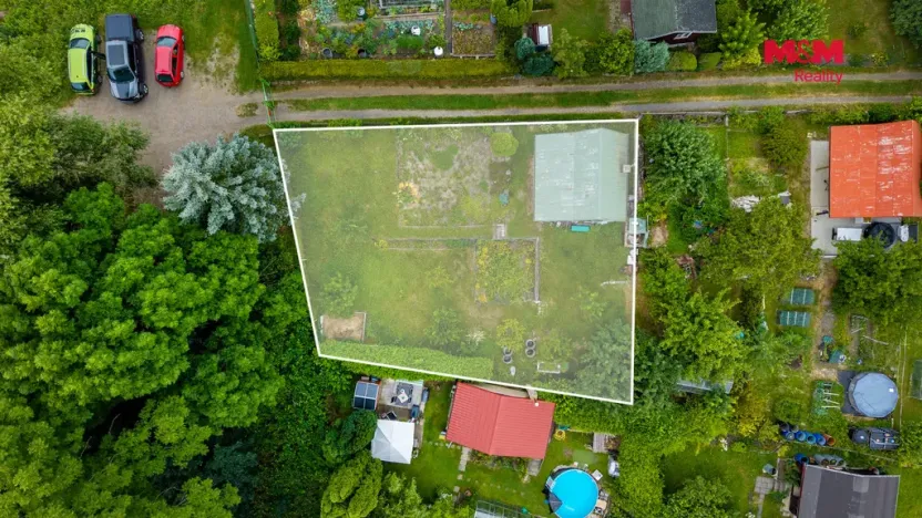 Prodej zahrady, Děčín, 384 m2