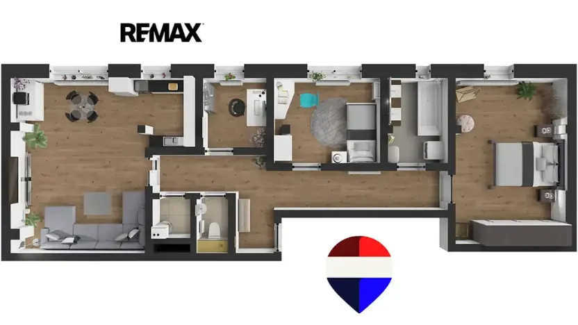 Prodej bytu 4+kk, Česká Lípa, Jiráskova, 85 m2