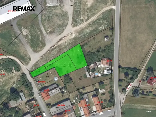 Prodej pozemku pro bydlení, Krakovany, 1477 m2