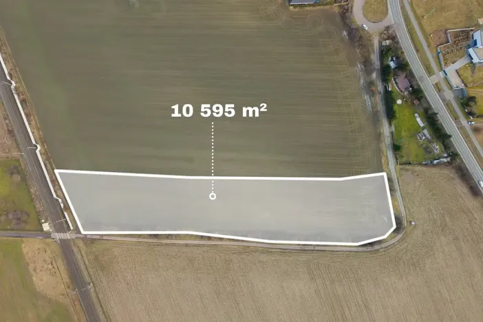 Prodej pole, Přelouč, Pražská, 10595 m2