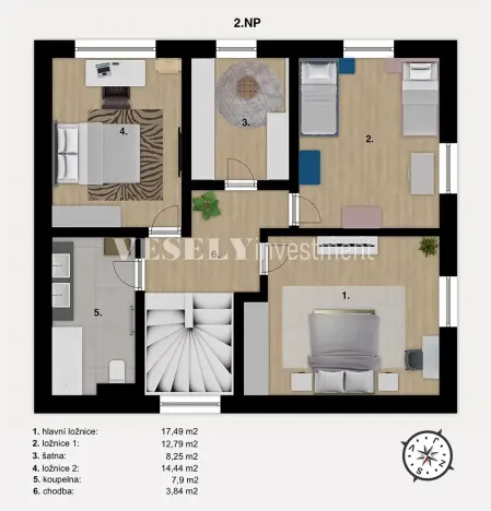 Prodej rodinného domu, Hvozdnice, 144 m2