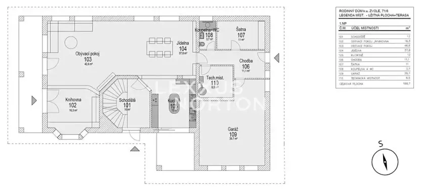 Prodej rodinného domu, Zvole, Hlavní, 378 m2