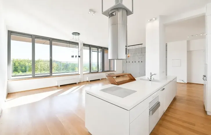 Pronájem bytu 3+kk, Praha - Hrdlořezy, Mezitraťová, 119 m2