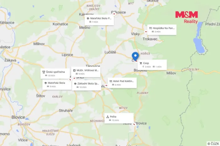 Prodej pozemku pro bydlení, Spálené Poříčí - Číčov, 838 m2