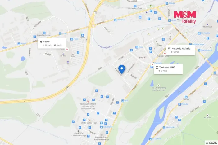 Prodej činžovního domu, Karlovy Vary - Dvory, V Lučinách, 330 m2