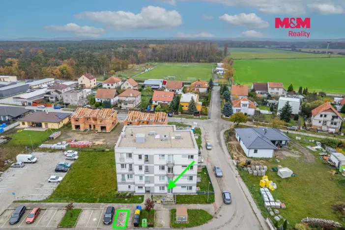 Pronájem bytu 1+kk, Velký Osek, U hřiště, 38 m2