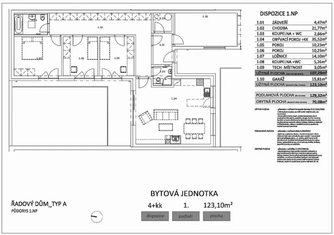 Prodej rodinného domu, Praha - Hostavice, Hlinířská, 123 m2