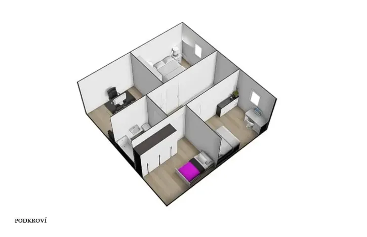 Pronájem rodinného domu, Veverské Knínice, 180 m2