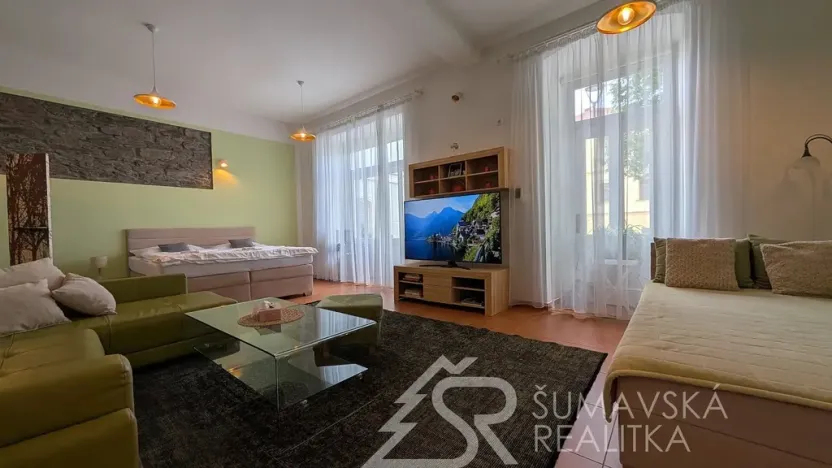 Prodej bytu 1+1, Kašperské Hory, Náměstí, 86 m2