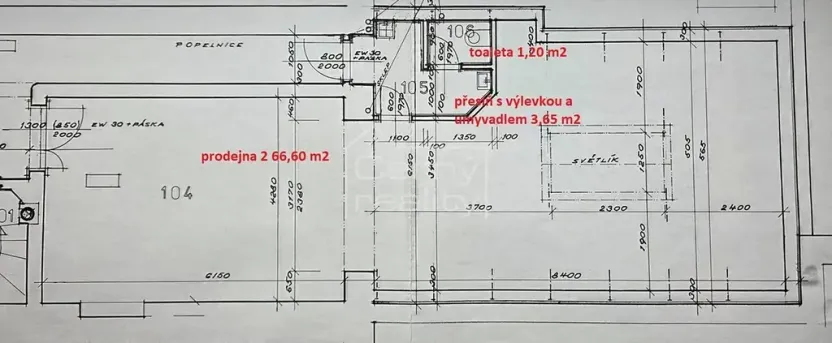 Pronájem obchodního prostoru, Trutnov, Havlíčkova, 95 m2
