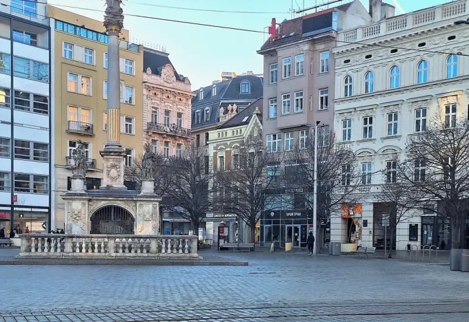 Pronájem obchodního prostoru, Brno, náměstí Svobody, 263 m2