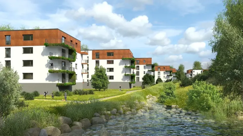 Pronájem bytu 1+kk, Jablonec nad Nisou, Za Jízdárnou, 42 m2