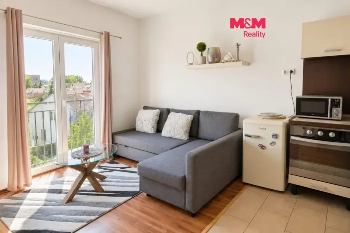 Pronájem bytu 1+kk, Brno - Slatina, Zlínská, 29 m2