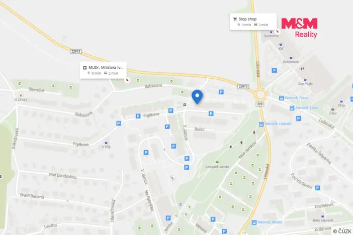 Pronájem bytu 3+1, Rakovník - Rakovník II, Fojtíkova, 71 m2