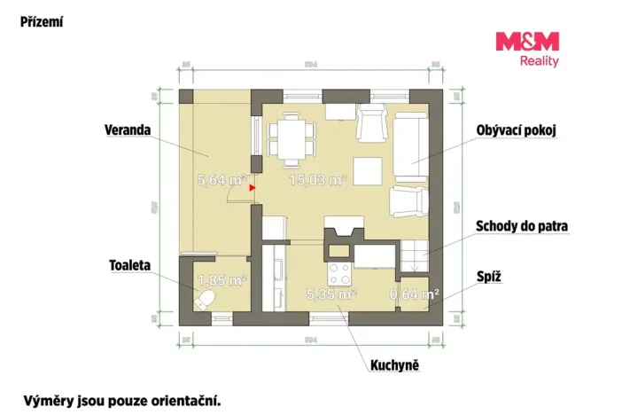 Prodej chaty, Stráž - Borek, 45 m2