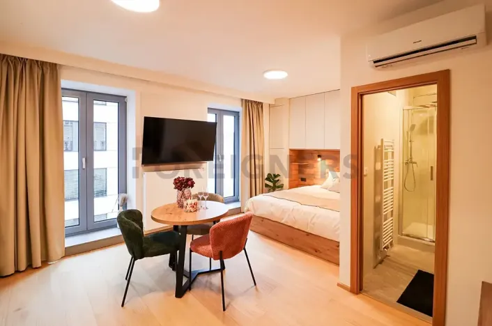 Pronájem bytu 1+kk, Brno, Cyrilská, 23 m2