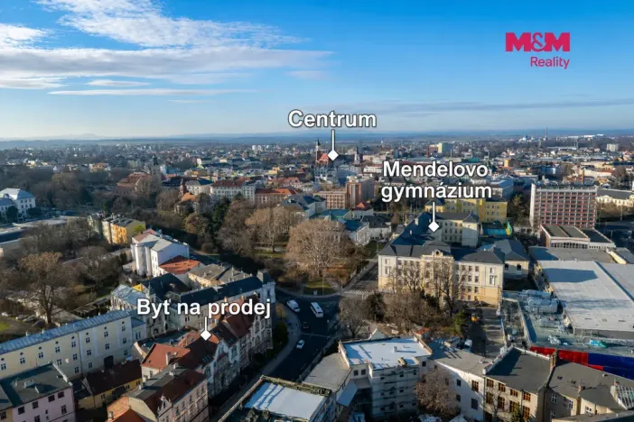 Prodej bytu 2+1, Opava - Předměstí, Komenského, 88 m2