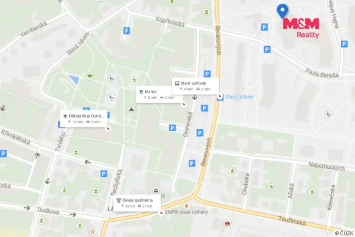 Prodej bytu 1+kk, Praha - Letňany, Pavla Beneše, 40 m2