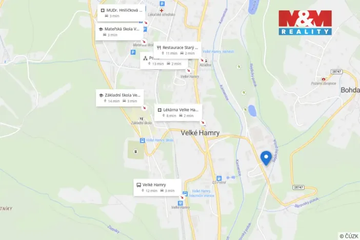 Prodej bytu 3+1, Velké Hamry, 76 m2