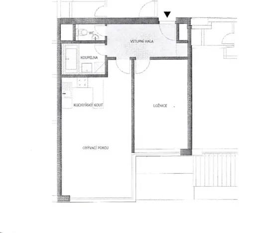 Pronájem bytu 2+kk, Praha - Karlín, Rohanské nábřeží, 58 m2