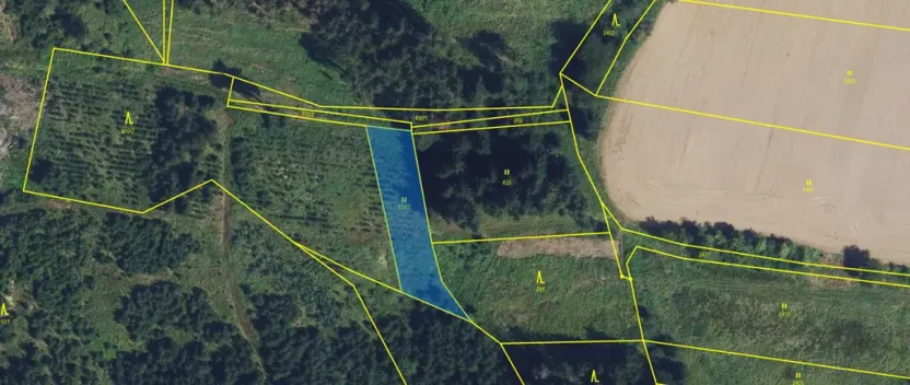 Prodej louky, Městečko Trnávka - Lázy, 1410 m2