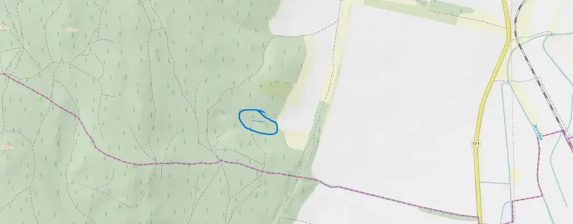 Prodej louky, Městečko Trnávka - Lázy, 1410 m2
