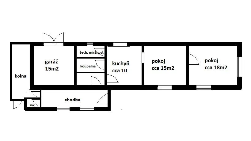 Prodej rodinného domu, Žitovlice, 70 m2