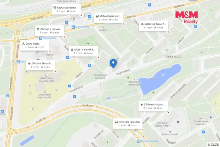Prodej bytu 4+1, Praha - Černý Most, Bojčenkova, 104 m2