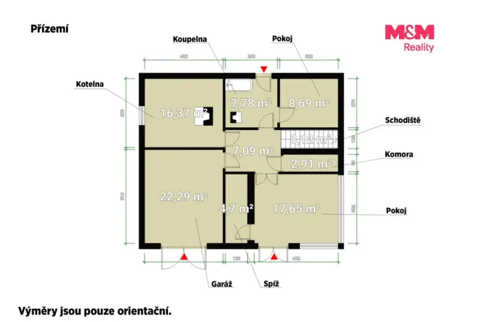 Prodej rodinného domu, Líně, Na Výsluní, 274 m2