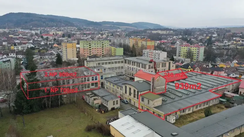 Pronájem skladu, Česká Třebová, Moravská, 3050 m2