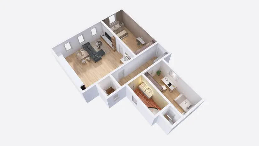 Pronájem bytu 3+kk, Olomouc, Dobrovského, 90 m2